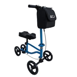 Knee Scooter,Economical Foldable Steerable Knee Walker,for Adults Foot Surgery,Injured Ankle Recovery Scoote