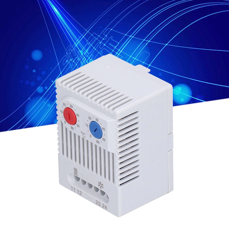 Mechanical Thermostat Adjustable Compact Heating Cooling Temperature Controller Switch for