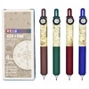 Maydahui 8 Pcs Creative Compass Short Pocket Pens Mini Fat