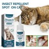 Yegbong Pet Anti-Flea Tick Agent, External Deworming Skin Cleaning Tick