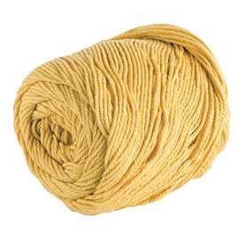 Knit Picks Dishie Worsted Weight 100% Cotton Yarn Yellow - 100 g (Crème Brulee)