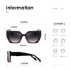 kimorn Sunglasses Womens and Men Trendy Retro Trendy Sun Glasses