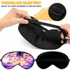 BVYA 3 PCS A Set, Silk Sleep Mask, Eyes Mask,