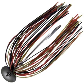 DAIWA STEEZ Joint Jig, Flex Football, 0.2 oz (7 g), Swamp Zari