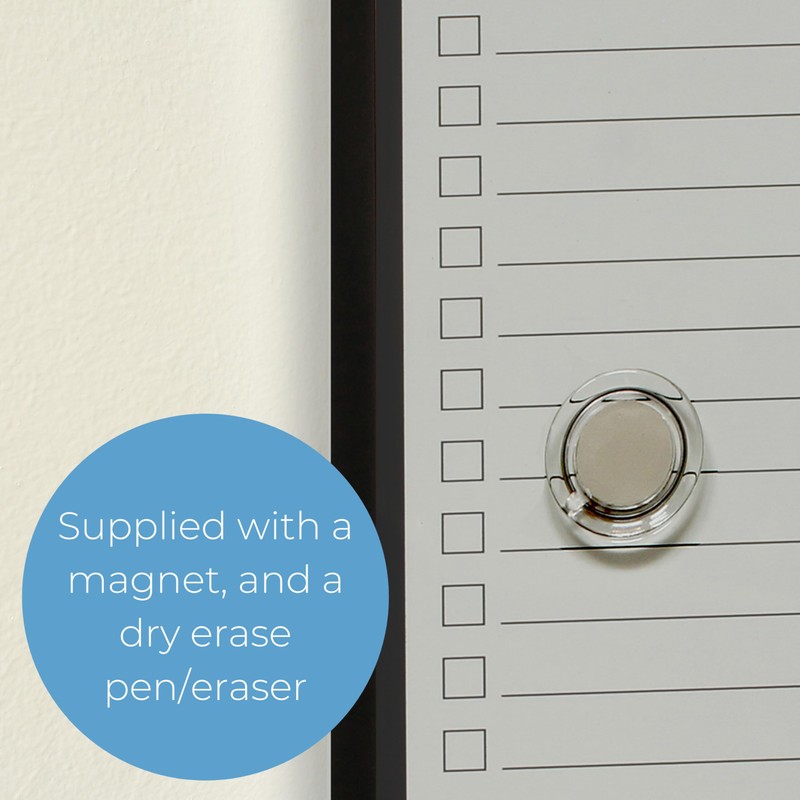 Cathedral Products | Easy Fix Frameless Dry to Do Planner