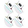 Vacuum Cleaner Side Brush Filter Mop Cloth Set for Yeedi