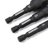 GEARWRENCH 6 Pc 1/4" Drive Hex Shank Impact Socket extensions