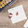 Restaurantware-Bento Tek 3 Milliliter Fish-Shaped Bottles, 100 Disposable Mini Condiment
