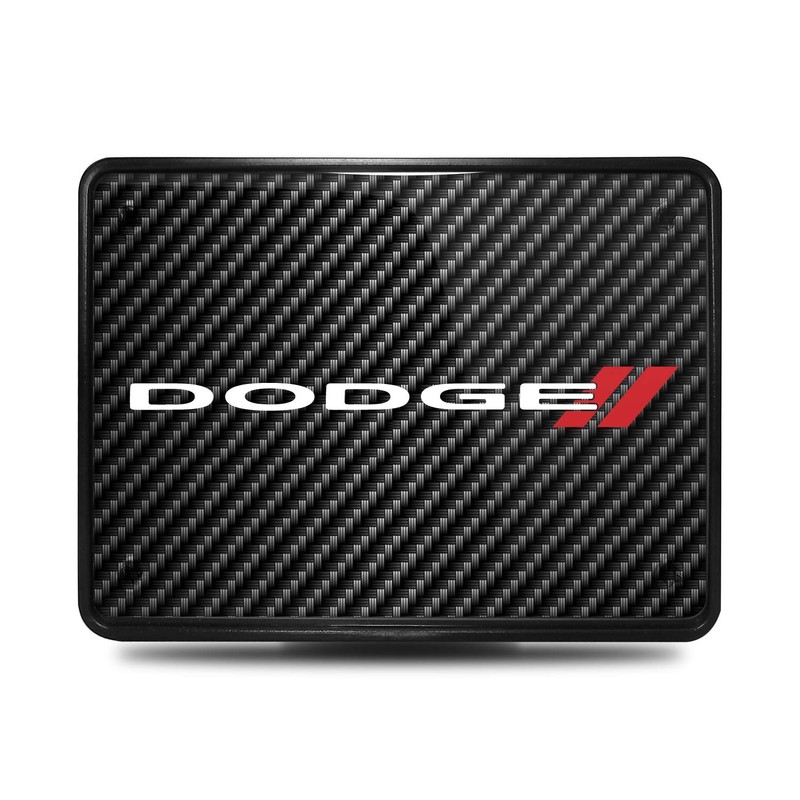 iPick Image for Dodge Graphic Carbon Fiber Texture ABS Plastic