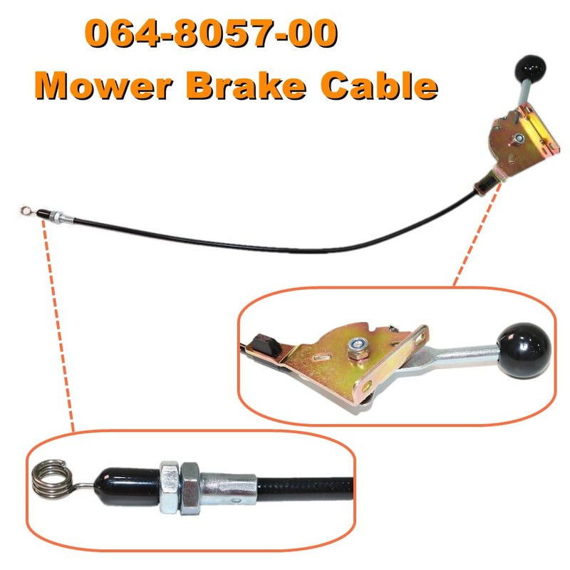 Gewxgzo 064-8057-00 Brake Cable Compatible for Bad Boy MZ/MZ Magnum