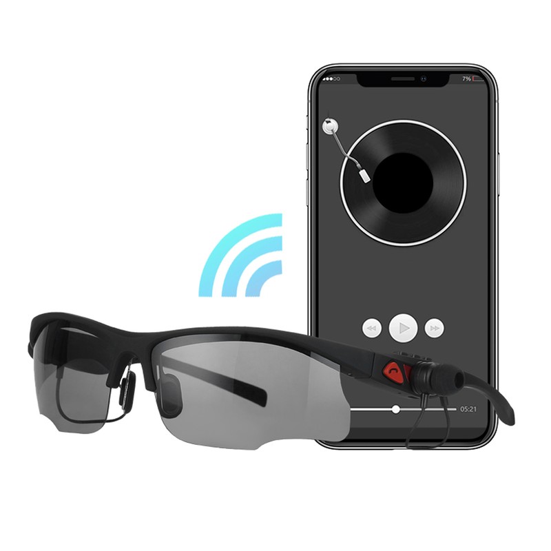 Bluetooth Sound Smart Glasses Polarized Lenses Stereo Support Selfie Music