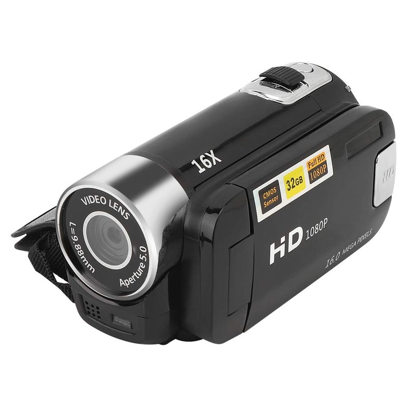 Video Camera Camcorder, Digital Camera Recorder Full 1080P 16MP with