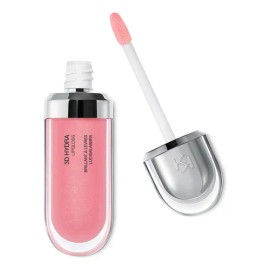 Brillo de labios 3D Hydra de Kiko Milano 07 con acabado de purpurina rosa magnolia