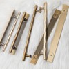 Goo-Ki 2 Pack Cabinet Handles Drawer Pulls with Backplate/Spacer, 7.56"