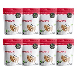ELAN Organic Walnuts 8 Pack, 42.4 Oz (Packaging may vary )