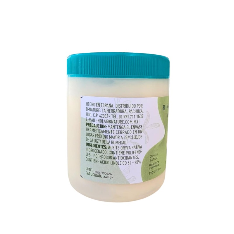 B Nature Manteca de Arroz 250 g