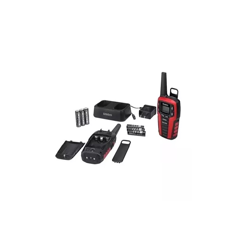 Uniden SX407-2CK 2-Way Radio 40 Mile Long Range Waterproof Pair