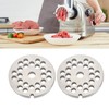 2pcs Meat Grinder Plate Disc Blade Sharpness Blade Rustproof Reusable