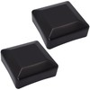SKIR'CO (2 pcs) Fence Post Caps, Square 70 x 70