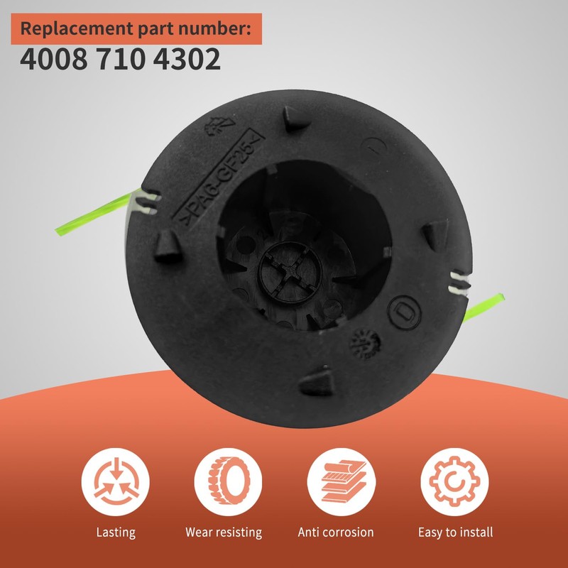 3PCS Replacement Spool Trimmer Head for Stihl FSA 56, Auto-Cut