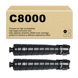 VersaLink C8000 Black Toner Cartridge Extra High Capacity 106R04049 Toner - Replacement for Xerox Versalink C8000 Toner Black (20,900 Pages/2Pack)