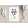 XBDesigns Pregnancy Announcement Card - Funny Aunt Card - 5