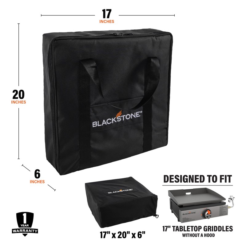 Blackstone 1720 17 inch Griddle Cover and Carry Bag Water