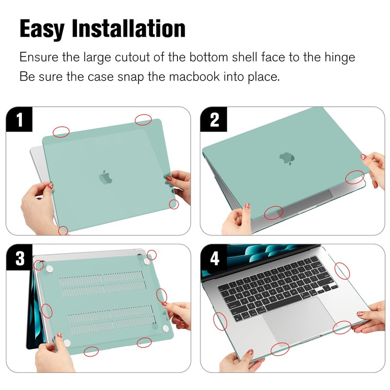 Fintie Case Compatible with MacBook Air 15 Inch M4 M3