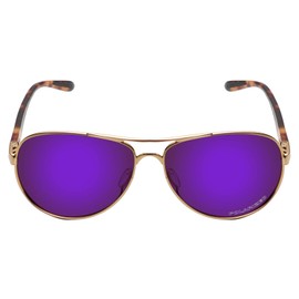 Mryok+ Women's Polarized Replacement Lenses for Oakley Feedback OO4079 - Plasma Purple