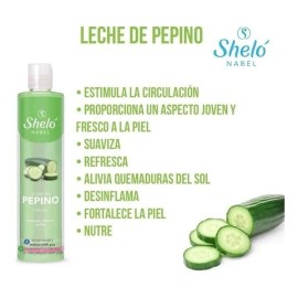 Crema Leche De Pepino Hidrata Y Purifica La Piel Sheló Pepino