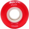 Juice Soft Wheel, 2.1 inches (53 mm), Clear Red