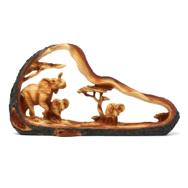 Eye catching Free Standing Graceful Elephant with Family Decorative Ornament