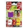 Blister Pack Funny Eraser, Kokeshi & Maneki Neko