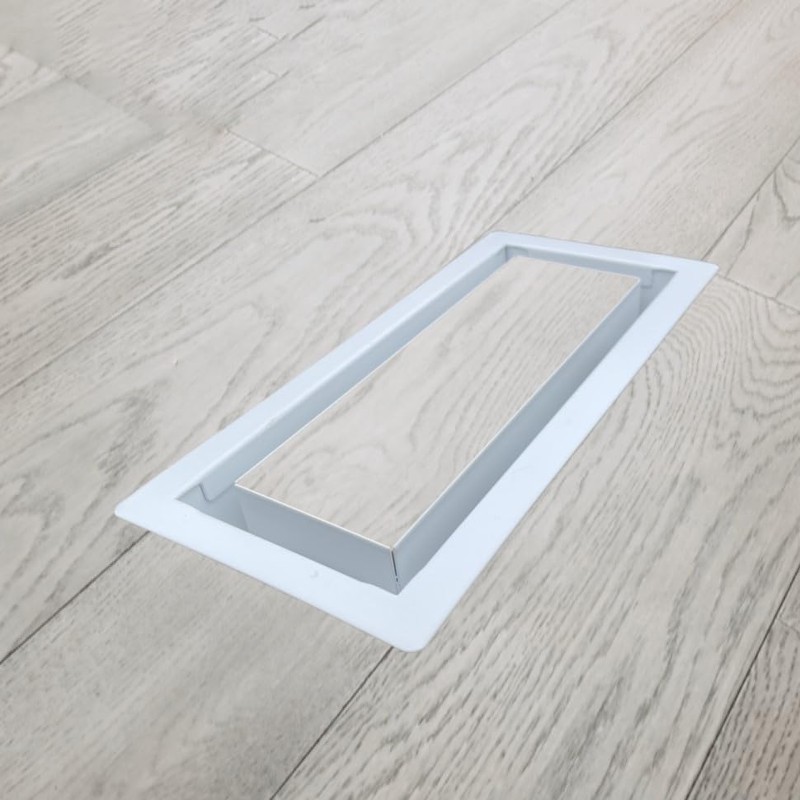 Floor Register 4x10 Modern Vent Covers Tile Insert Cover Steel