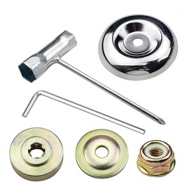 POFET Grass Trimmer Blade Set 6 Pcs Universal Metal Brush Cutter Accessories for Lawn Mower Trimmer Brush Cutter