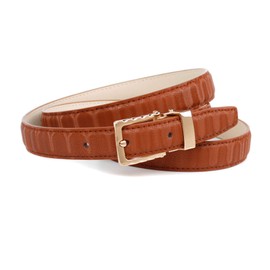 Anthoni Crown Women's Belt, Brown (brown 048)