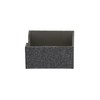 Household Essentials Graphite Small Square Organizer Boxes for Storage |