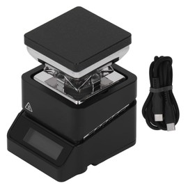 Mini Hot Plate Soldering Preheating Station, 30X30MM Electric Preheater Welder with Built in OLED Display, 100-350℃, Preheat Rework Station for Circuit Board Beam