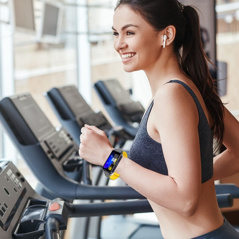 Silicone Magnetic Watch Band Adjustable Quick Release Flexible Sweatproof Comfortable