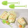 Spade Spoon, Scoop Shaped Creative Shovel, Durable Plastic Dessert Spoon,