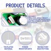 Innfeeltech 10 Pcs 5W 5% Tolerance 50 ohm Ceramic Cement
