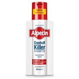 Alpecin Dandruff Killer Shampoo 1x 250ml | Effectively Removes and Prevents Dandruff | Hair Care for Men Made in Germany