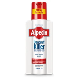 Alpecin Dandruff Killer Shampoo 1x 250ml | Effectively Removes and Prevents Dandruff | Hair Care for Men Made in Germany
