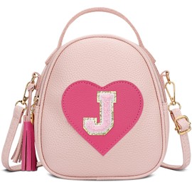 CLOUDWINGS Birthday Gifts for 3 4 5 6 7 8 9 10 11 12 Year Old Girl Toddler Little Girl Purse Kid Crossbody Bag (Pink-J)