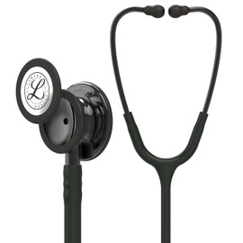 3M Littmann 3M Littmann Classic III Monitoring Stethoscope, Smoke-Finish, Black Tube, 69 cm, 5811