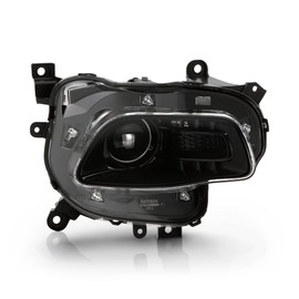 ACANII - For [Halogen Model Only] 2014-2018 Jeep Cherokee Projector Headlight Headlamp Replacement Right Passenger Side