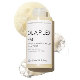 Olaplex No. 4 Bond Maintenance Shampoo, Repairs, Strengthens, & Nourishes All Hair Types, Adds Shine & Leaves Hair Feeling Soft