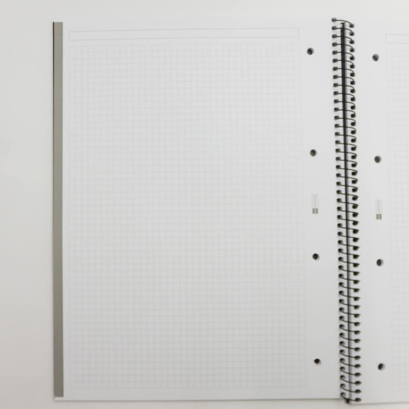 MIQUEL RIUS 2473 Note Pads A4 80, gray, 1 piece