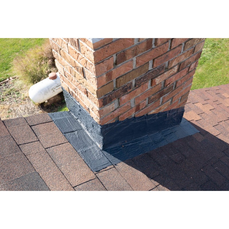 MasonryDefender Chimney Flashing Sealer - Flexible Chimney Sealant Protects Against