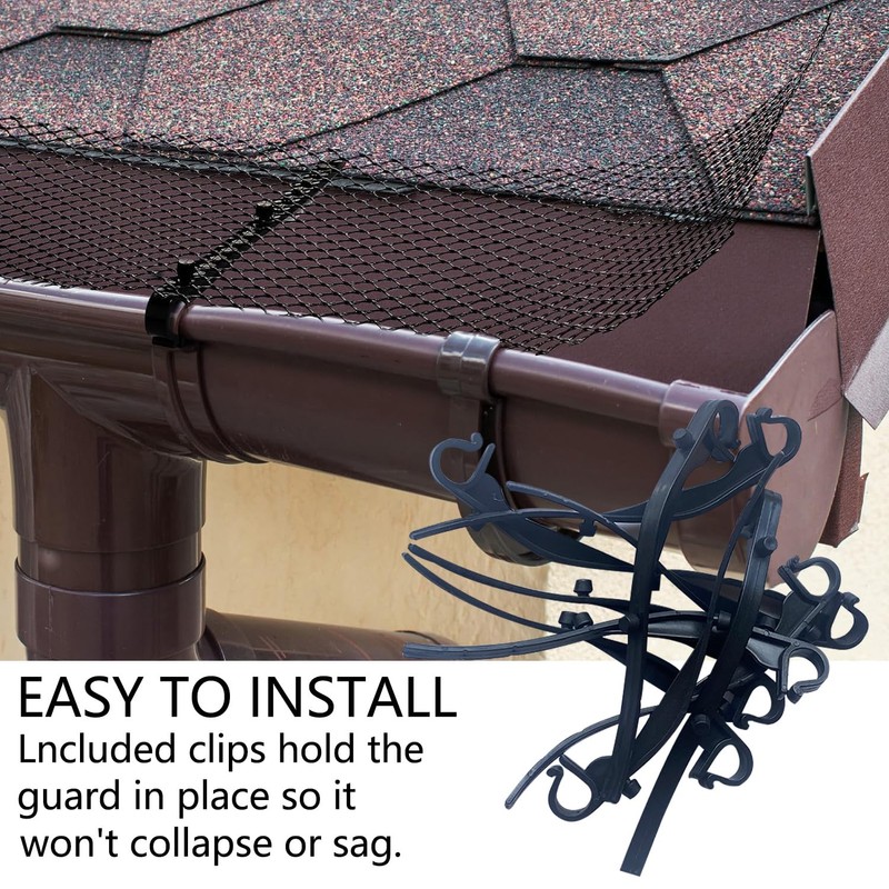 Gutter Leaf Protection Gutter Protection 6 m x 15 cm